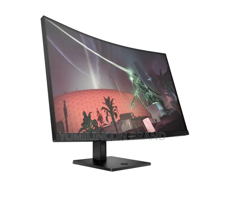 Hp Omen 32c Qhd 165hz Curved Gaming Monitor, Qhd Display (2560 X 1440)