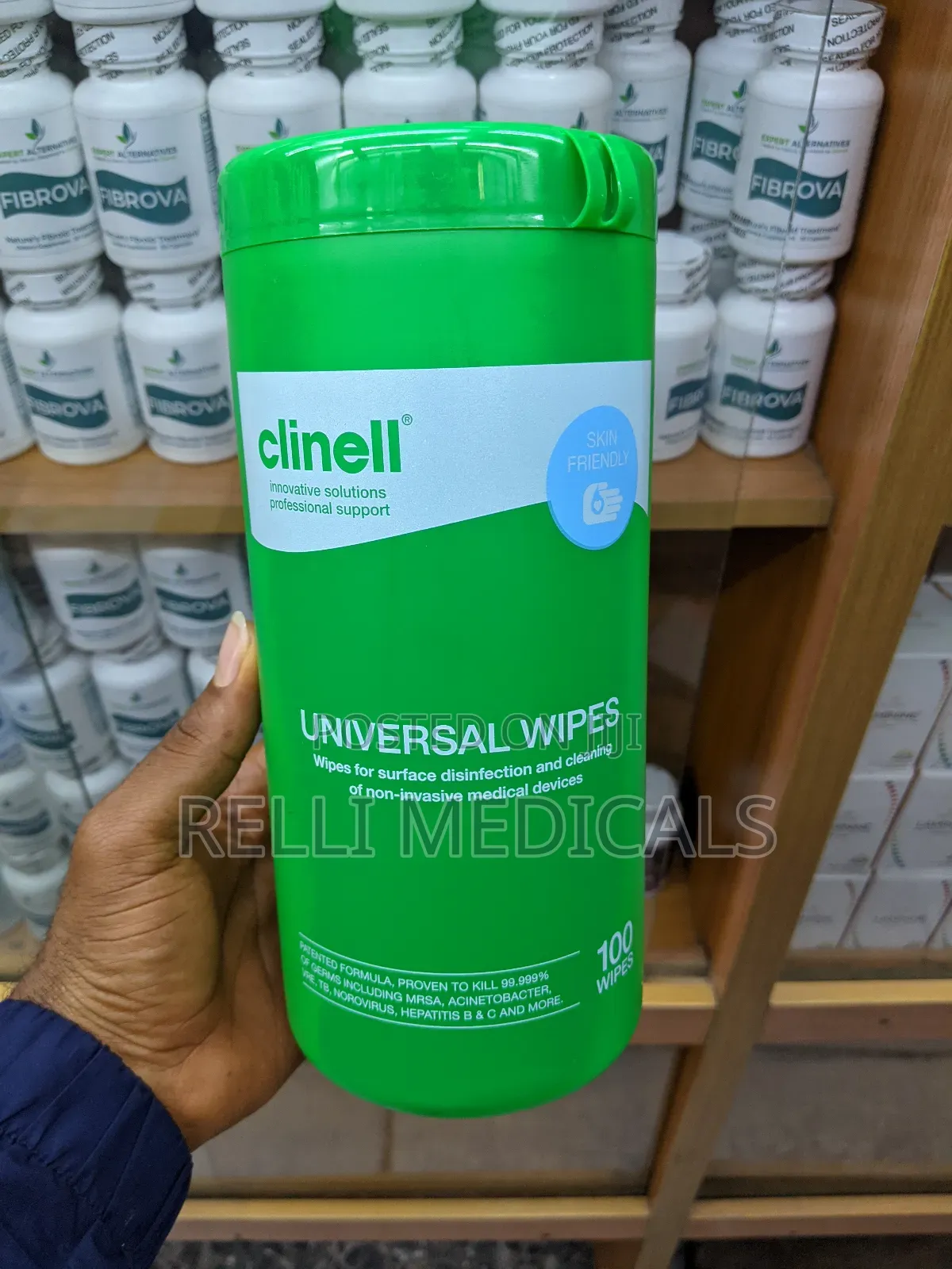 Clinell Cup Wipes