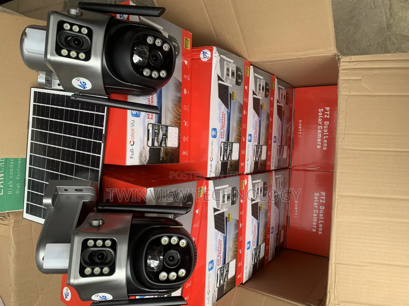 4g Dual Lens Solar Camera