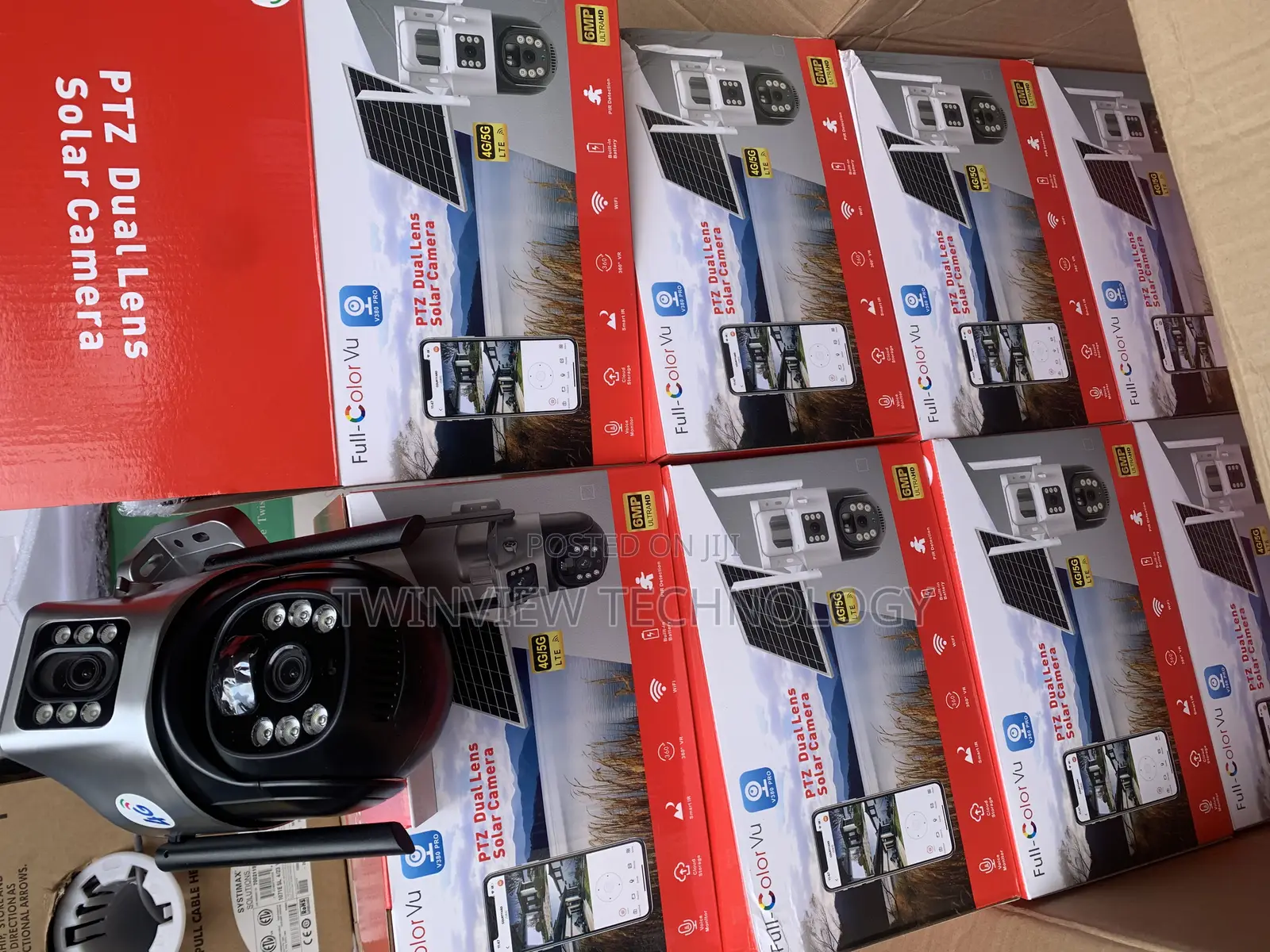 4g Dual Lens Solar Camera