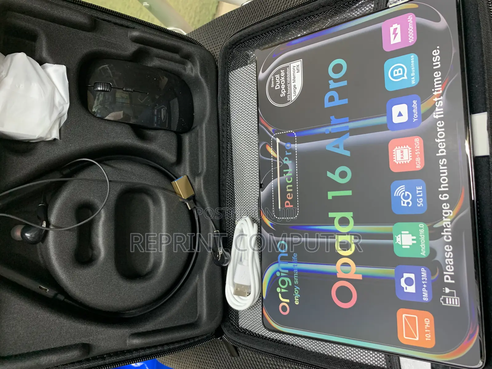 New Origimo Opad 16 Air Pro 512 GB Gray