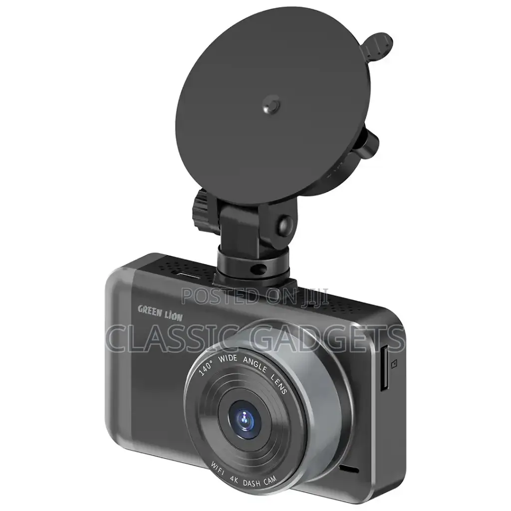 Green Lion Dash Cam Pro Front and Rear - Black