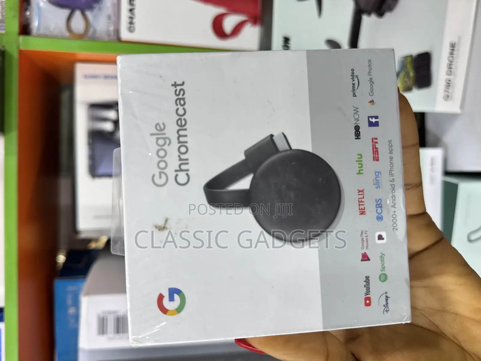 Google Chromecast - Streaming Device With Hdmi Cable
