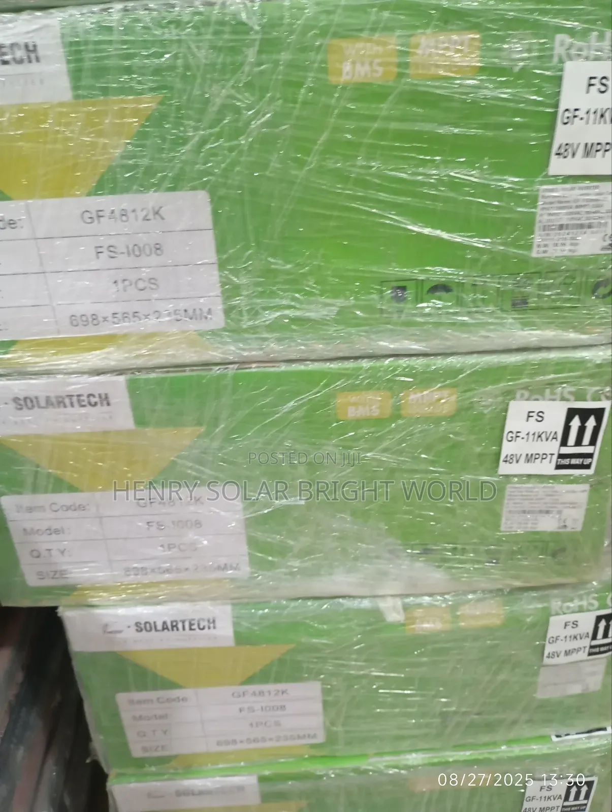 Fivestar 11kva 48v Transformerless Hibrid Inverter