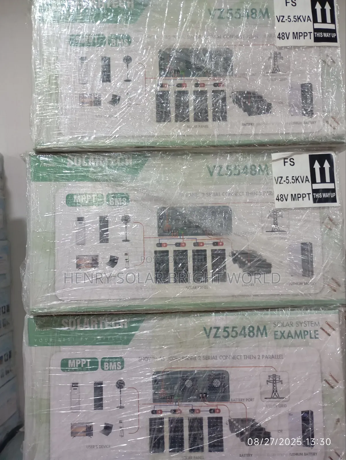 Fivestar 5.5kva 48v Tranformer Based Hibrid Inverter
