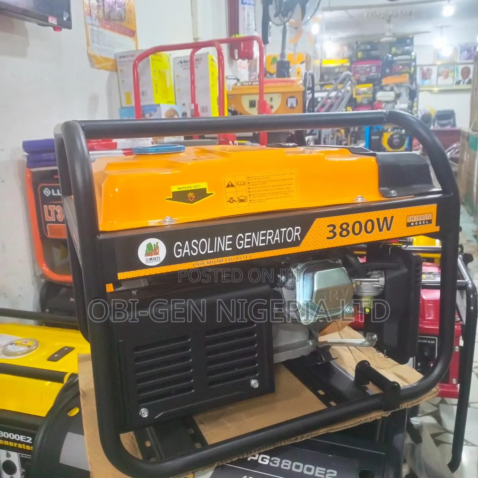 Sunhoo Power Generator Sh3800w, A 3kva  Set