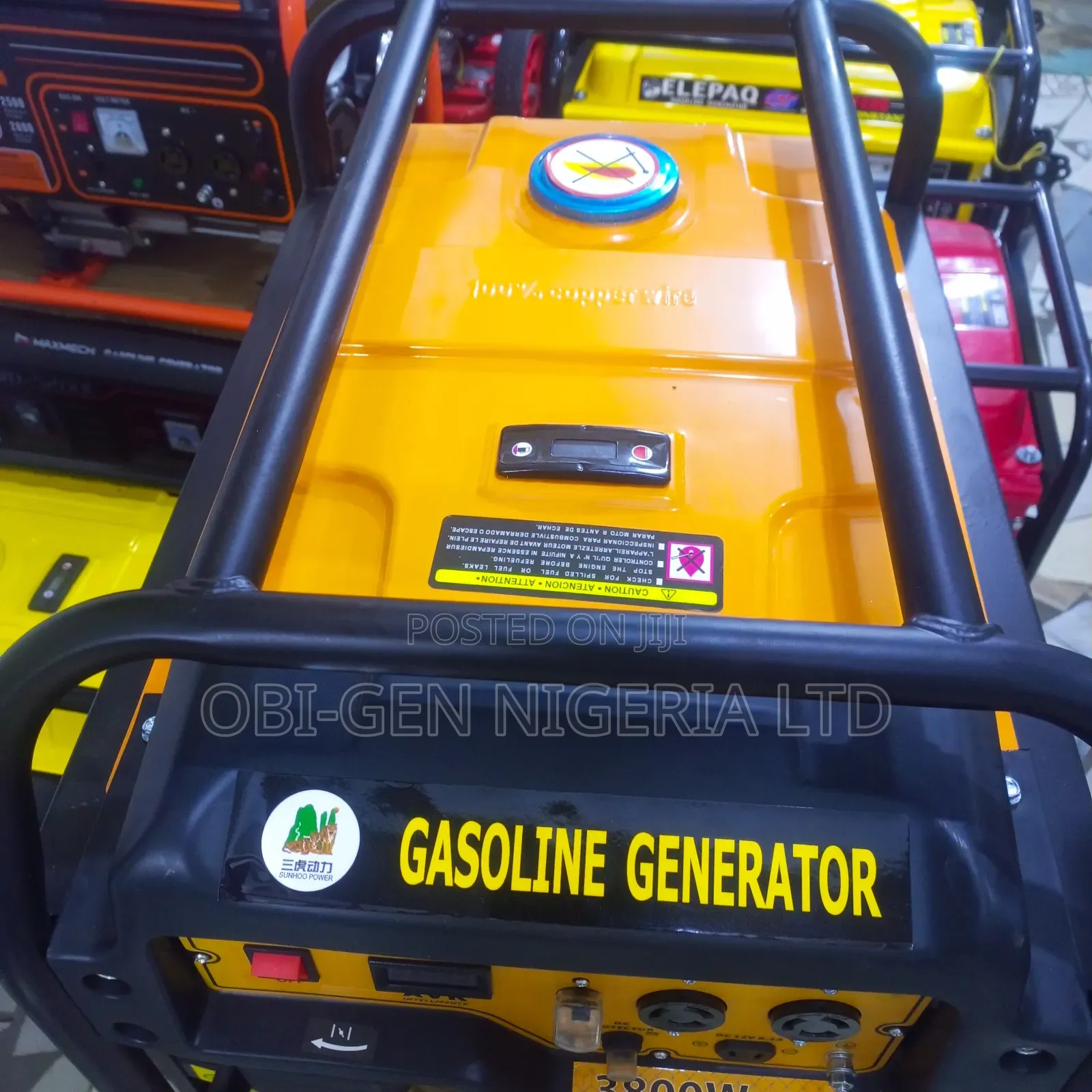 Sunhoo Power Generator Sh3800w, A 3kva  Set