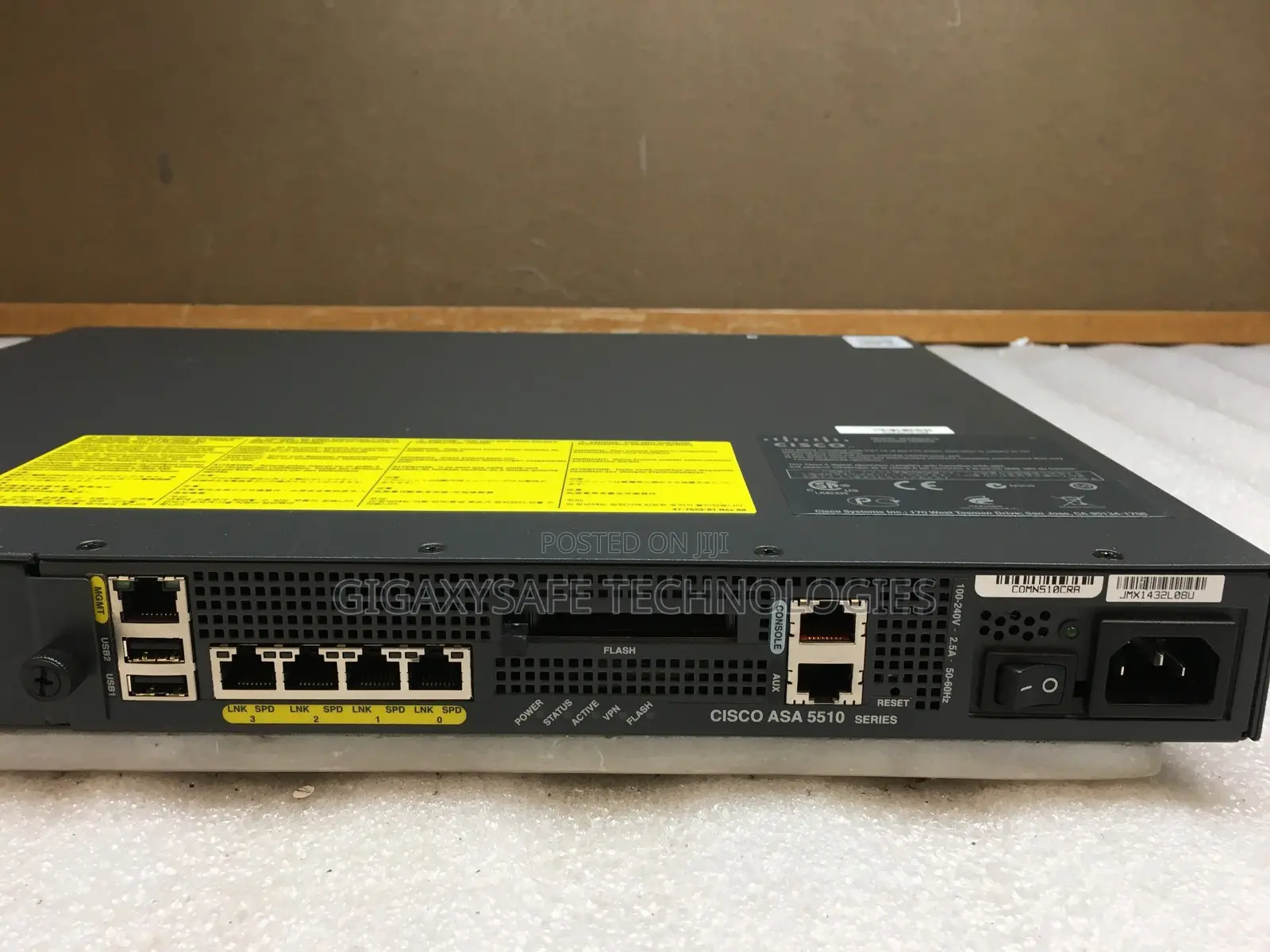 Cisco Asa5510 Gigabit Adaptive Security Appliance VPN Firewall Asa5510