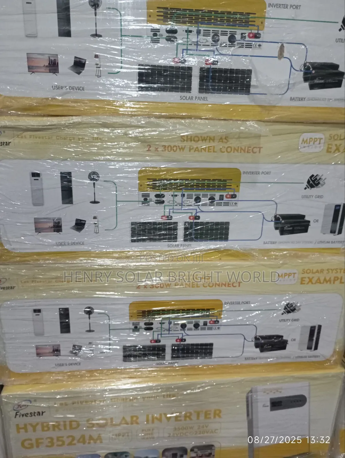 Fivestar 3.6kva 24v Hibrid Inverter