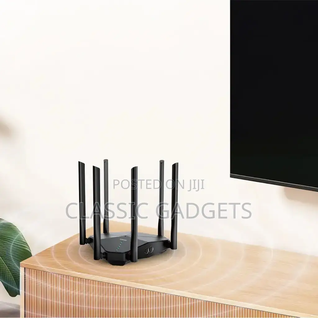 Porodo Dual Band Portable Wi-Fi Router - Black