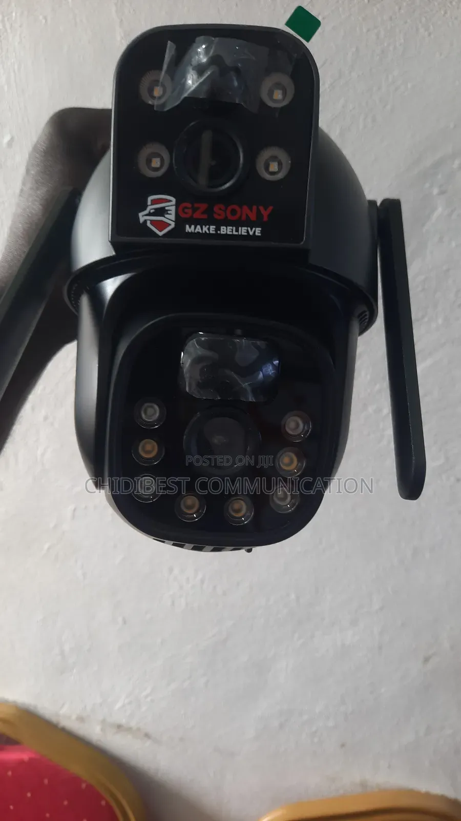 CCTV Solar Camera Two Lens Is Available