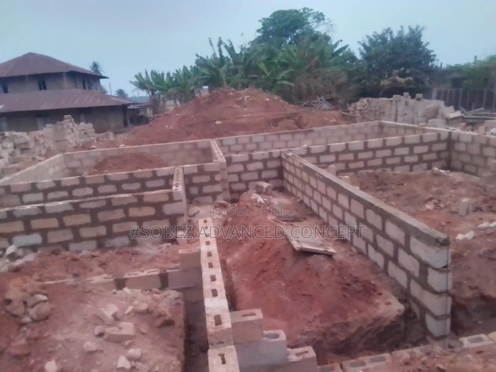 Building Foundation for a Duplex