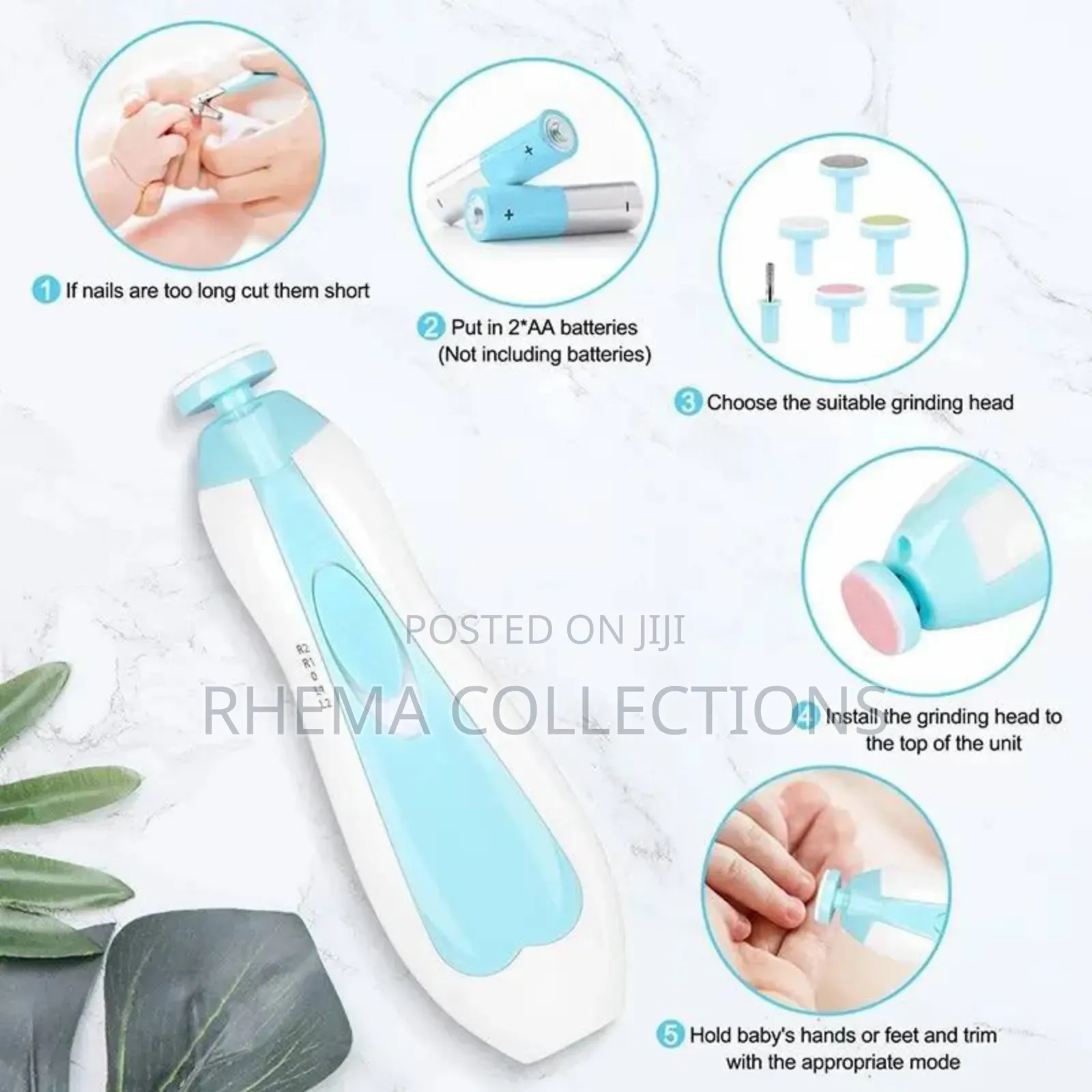 Battery Operated Baby Nail Trimmer