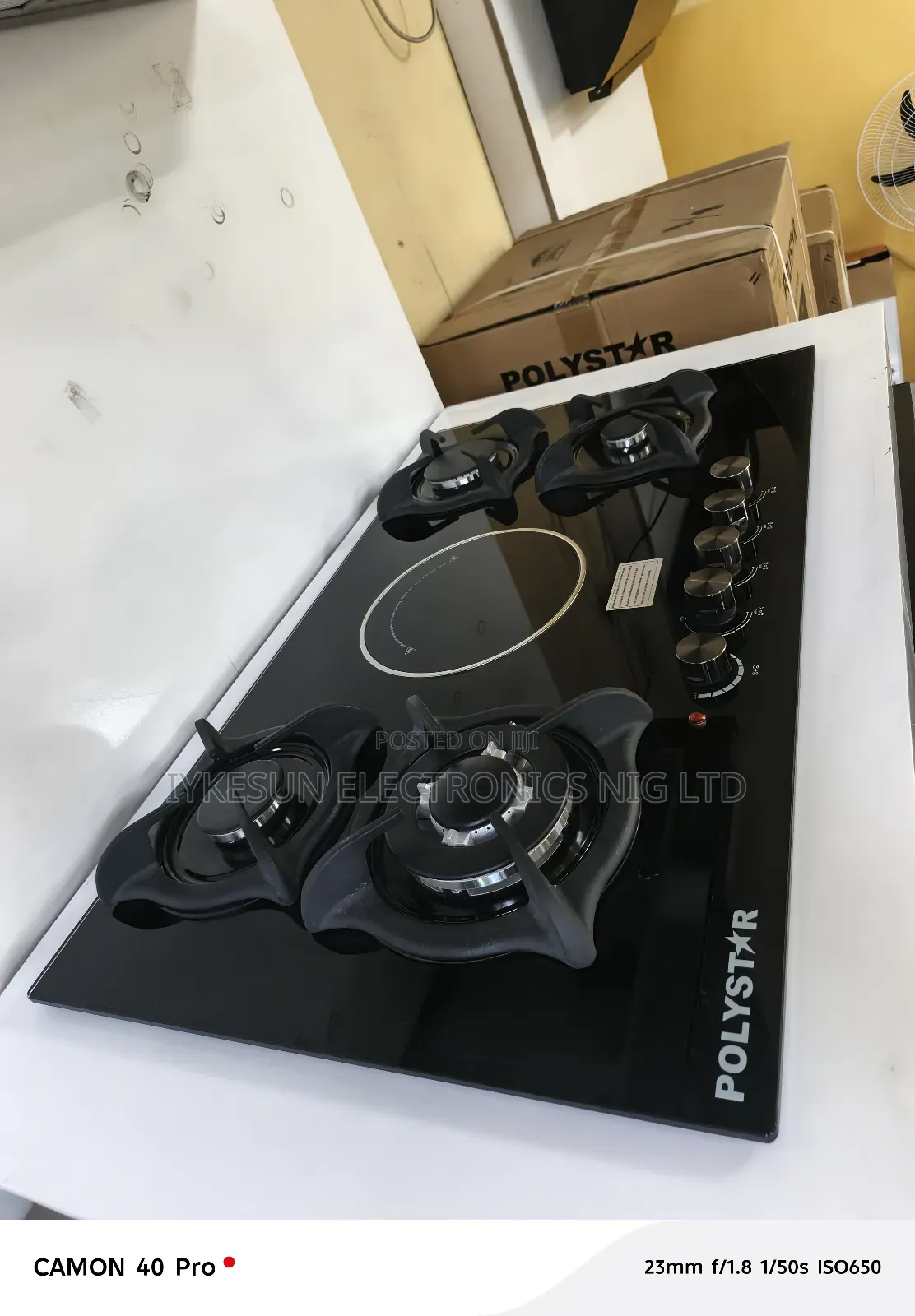 Original Polystar 2025 New Model Luxury Built-in Gas Electric Cooker