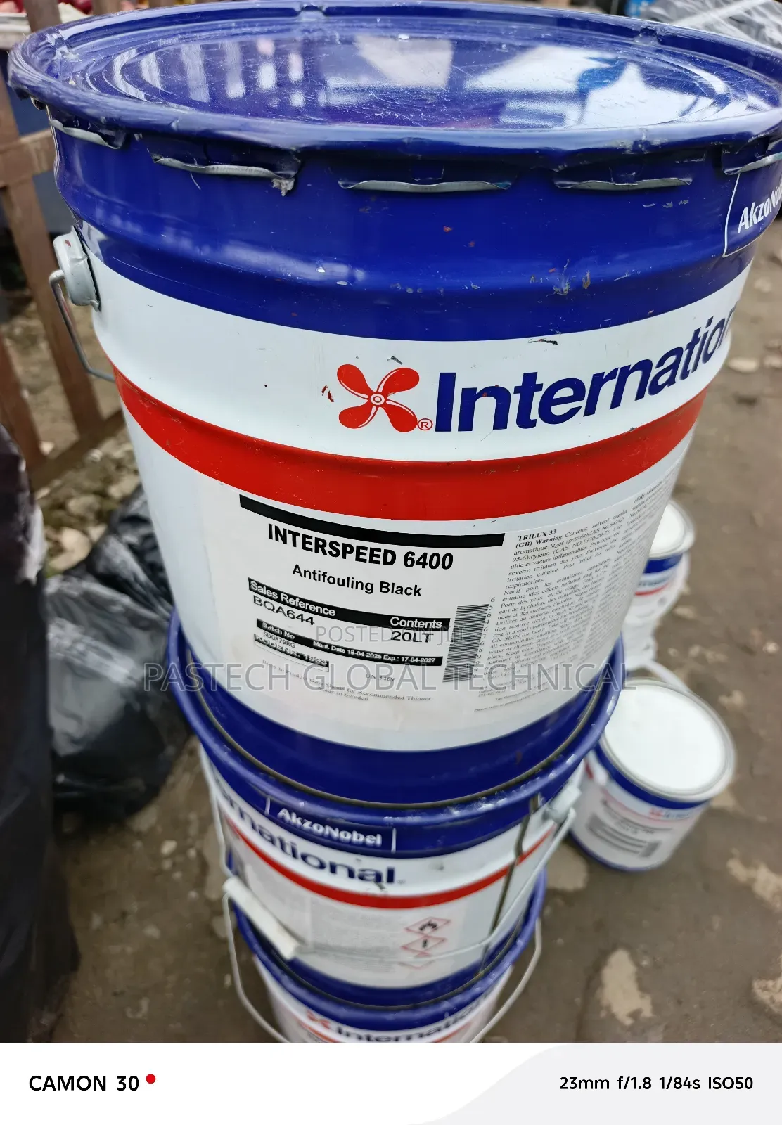 Interspeed 6400 Antifouling Black
