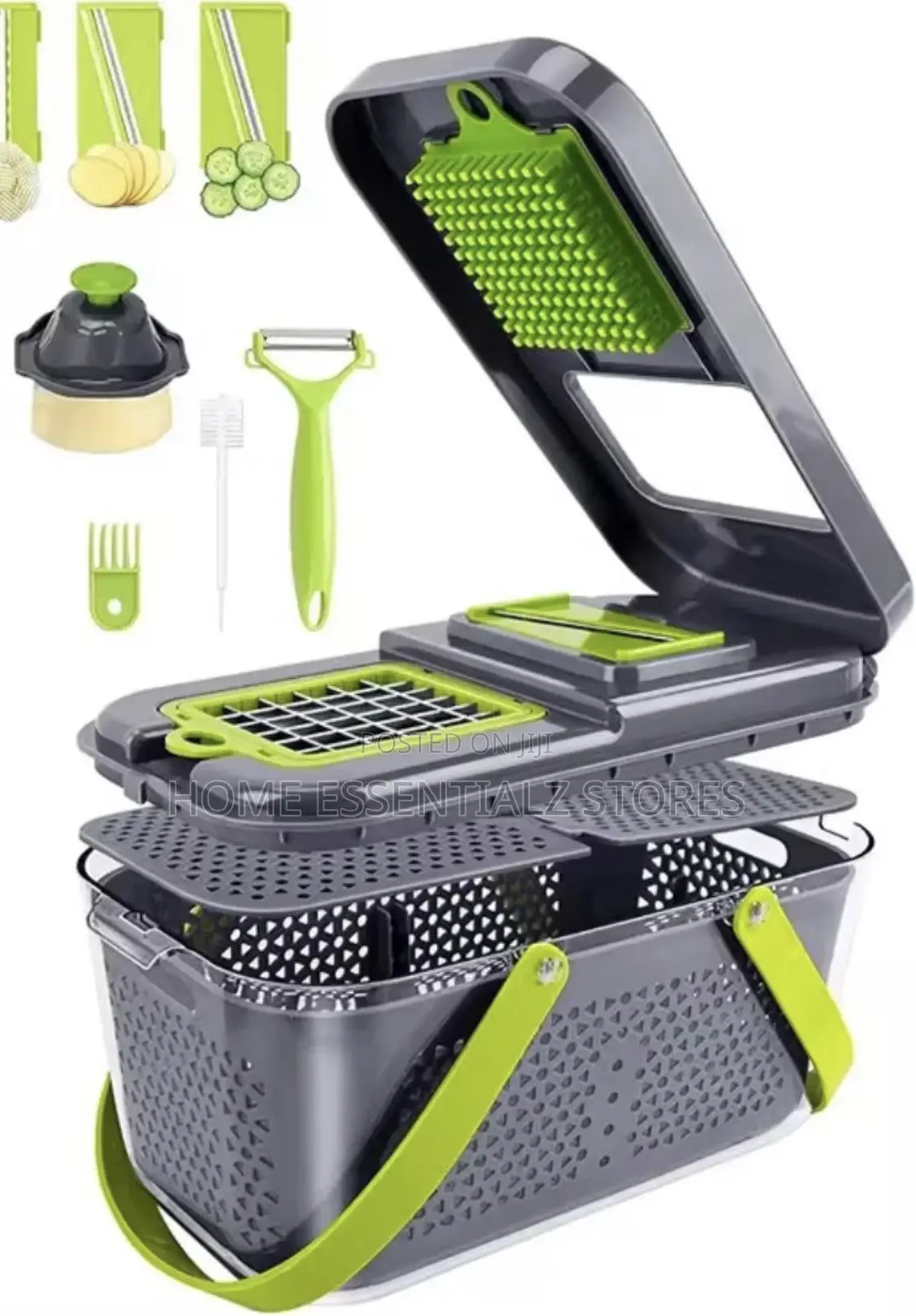 22 Pieces Vegetable Slicer - Multifunctional Fruits Grater