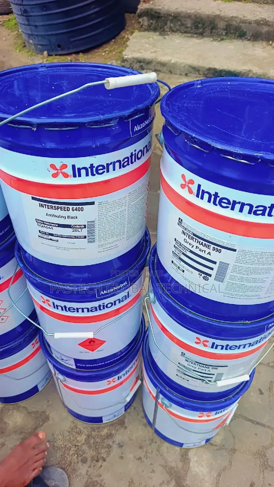 International Interthane 990 Grey Paint