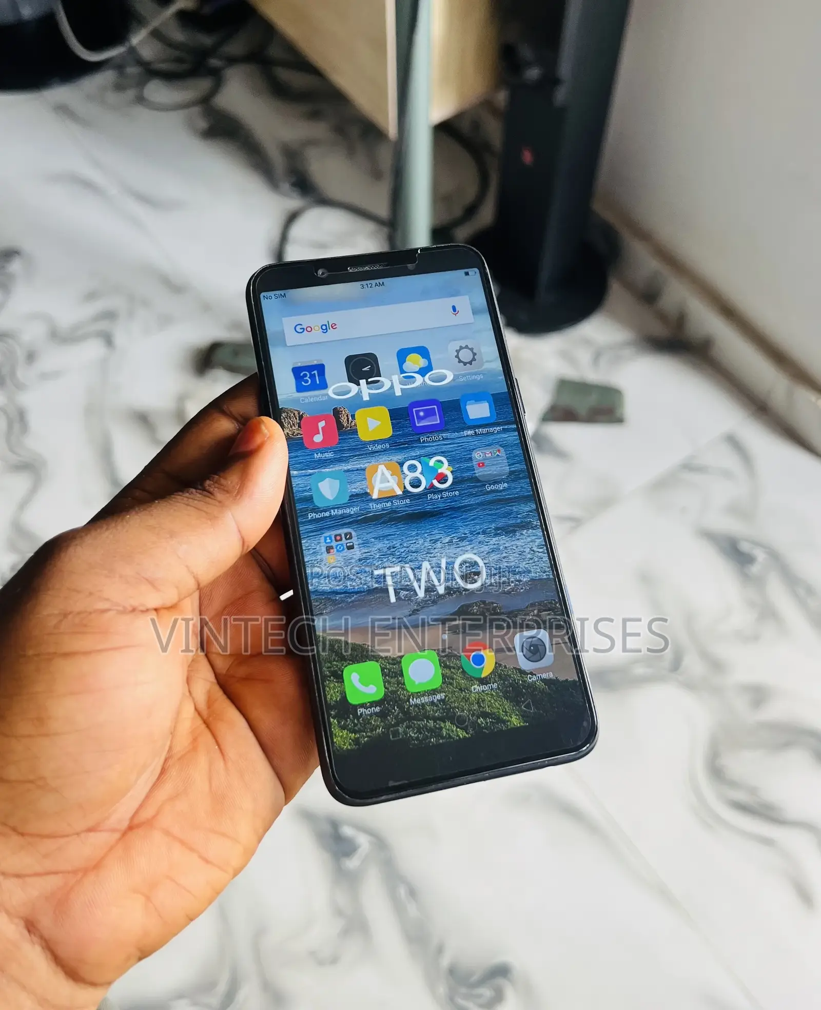 New Oppo A83 128 GB Black