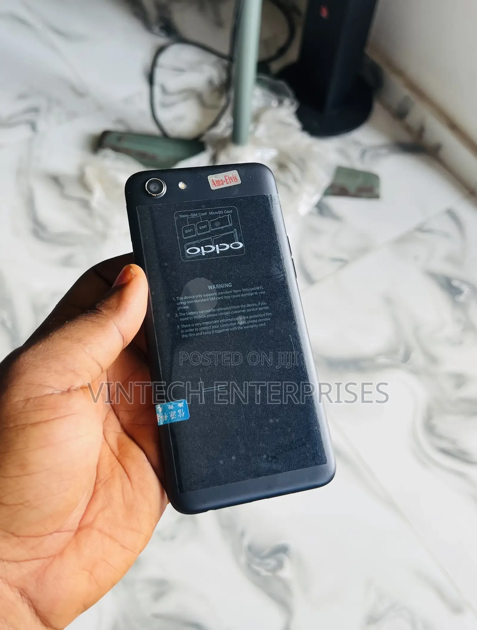 New Oppo A83 128 GB Black