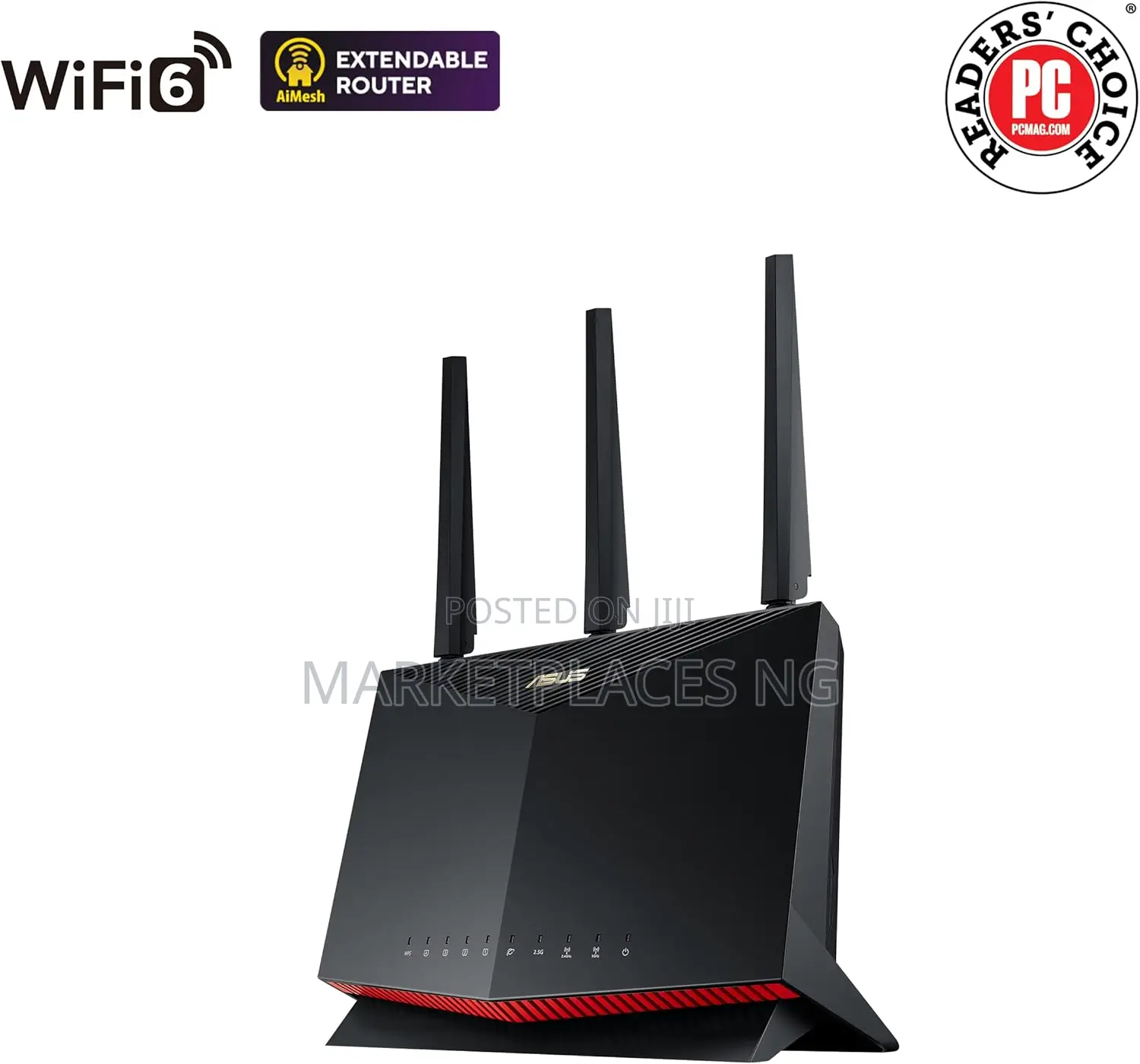 Asus Rt-Ax86u Pro Ax5700 Wifi 6 Gaming Router – Ultra Fast, VPN Ready