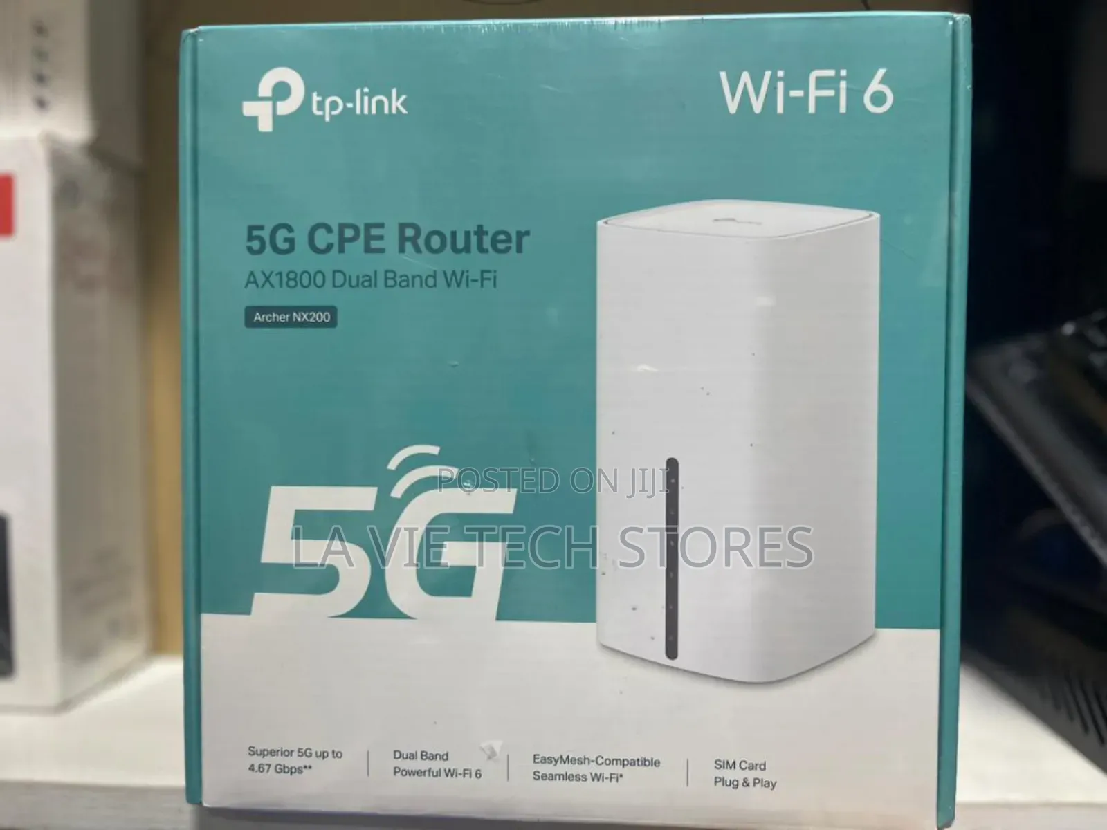Tp Link Tp-Link Ax1800 5g Cpe Router Dual Band Nx200 Wireless