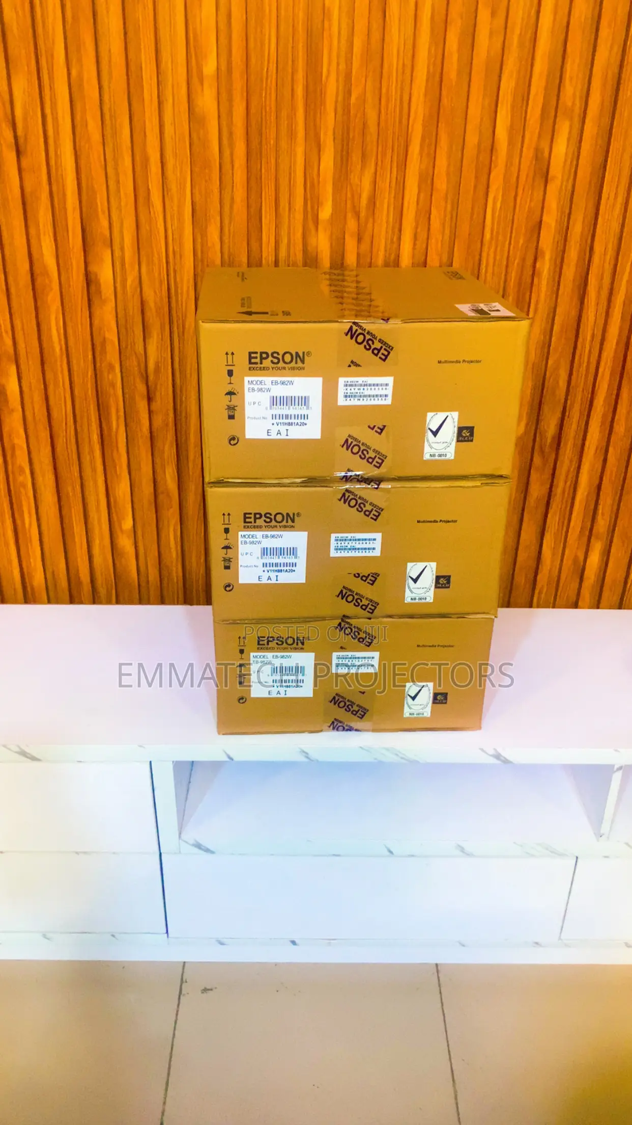 Brand New Epson Daylight Projector 982