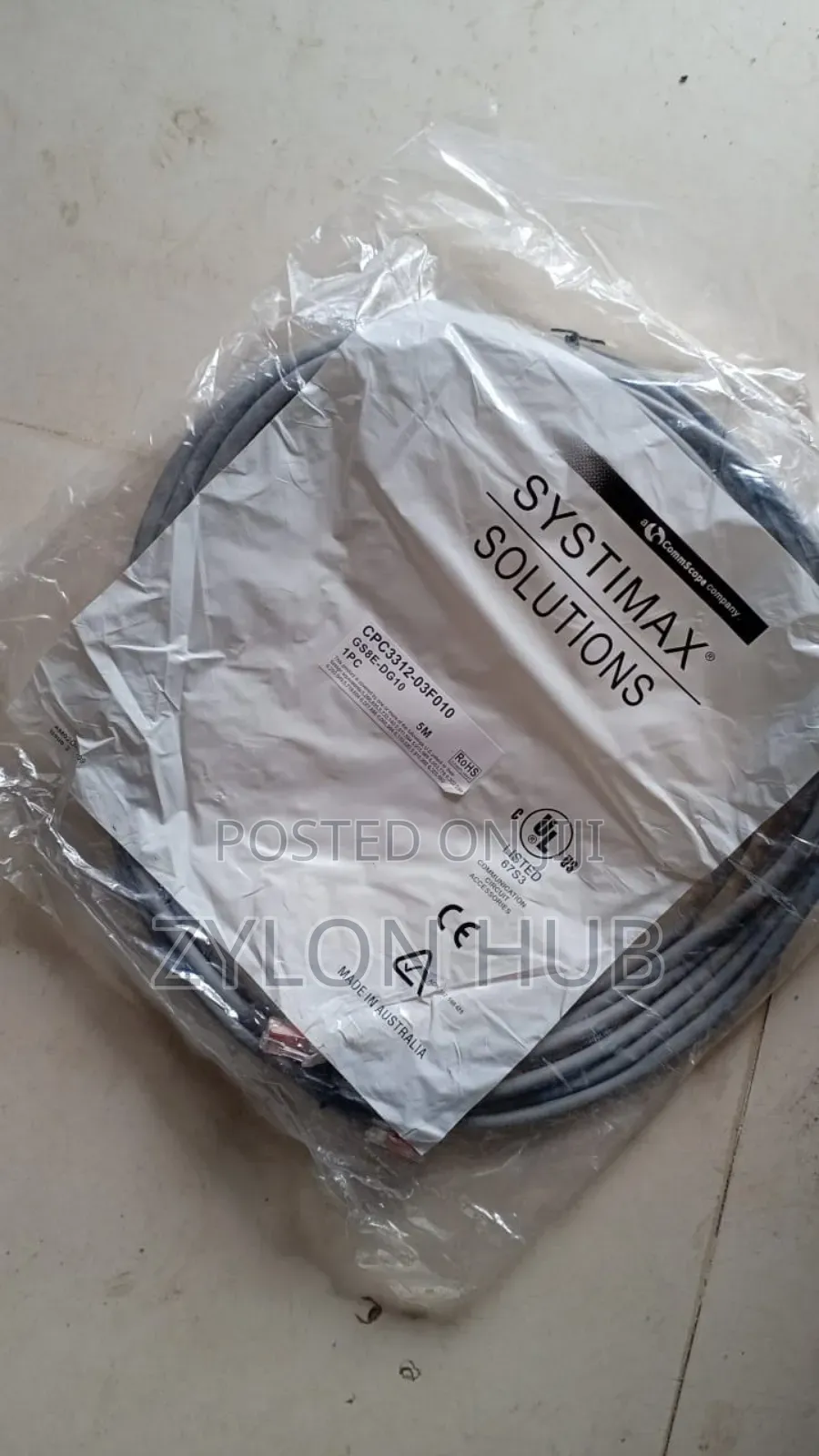 Systima Solution 5meter Patch Cord