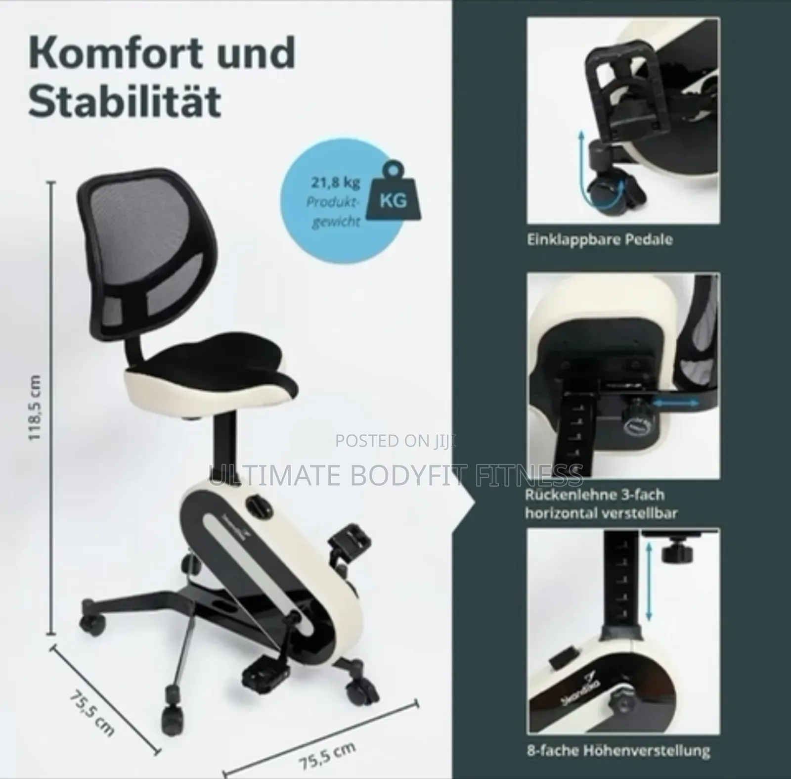 Brand New Ub-5806 Magnetic Office Bike