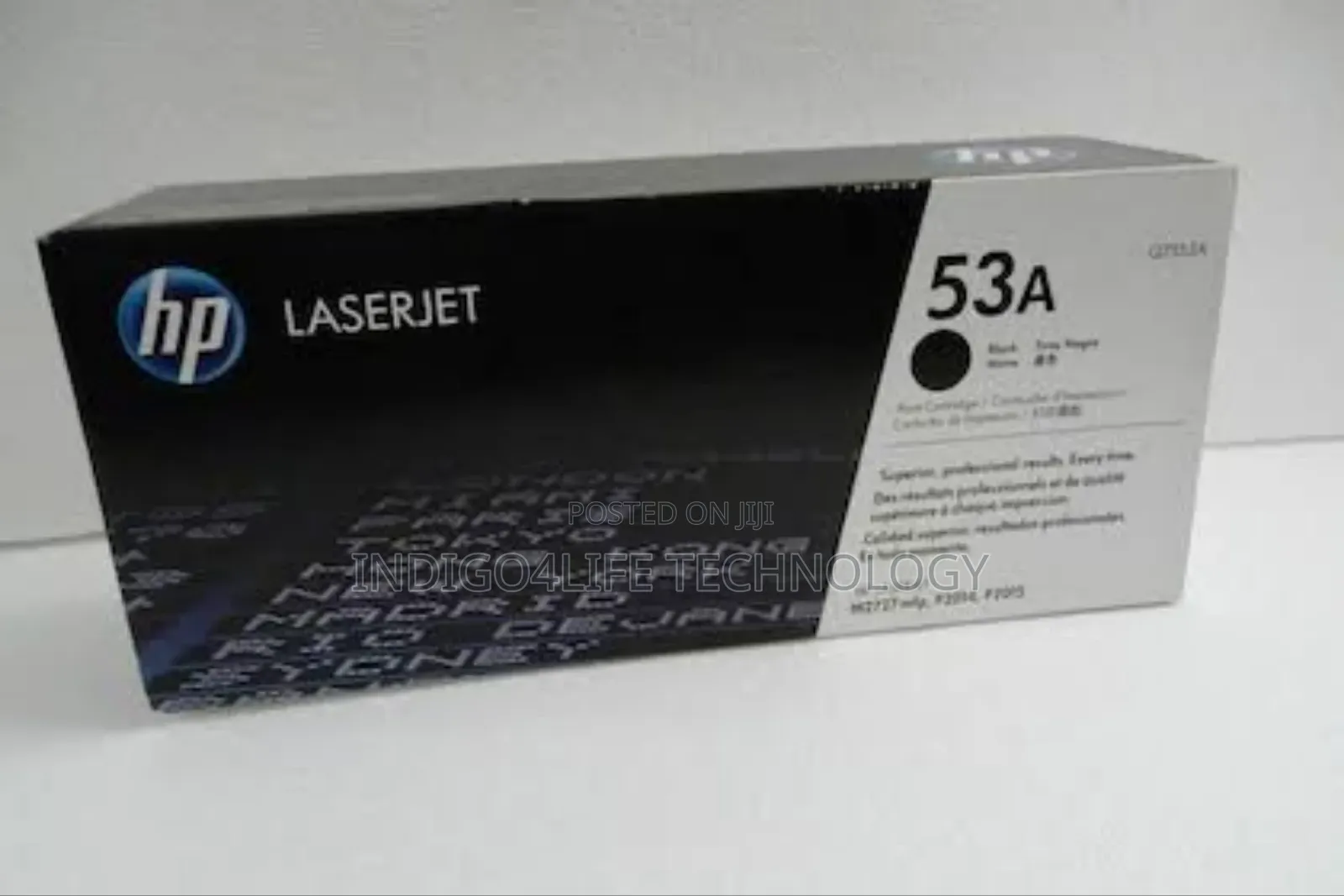 Hp 53a Black Laserjet Toner Cartridge