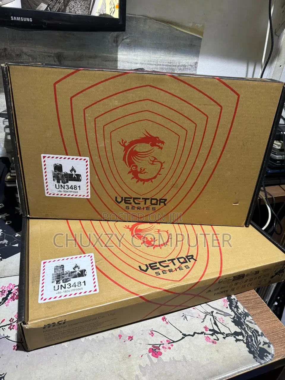 New Laptop MSI Vector 16 HX AI A2XWIG 16GB Intel Core Ultra 7 SSD 512GB
