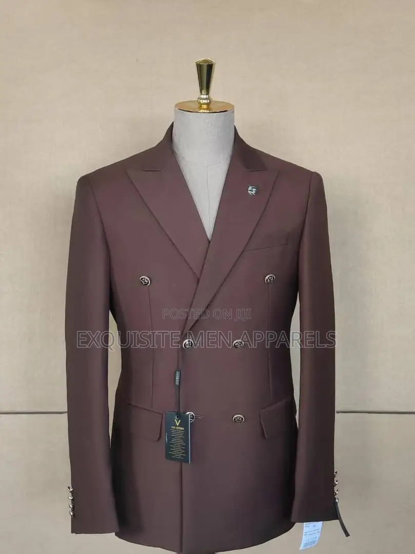 Turkish Double Breasted Slim Fit Men’S Suit