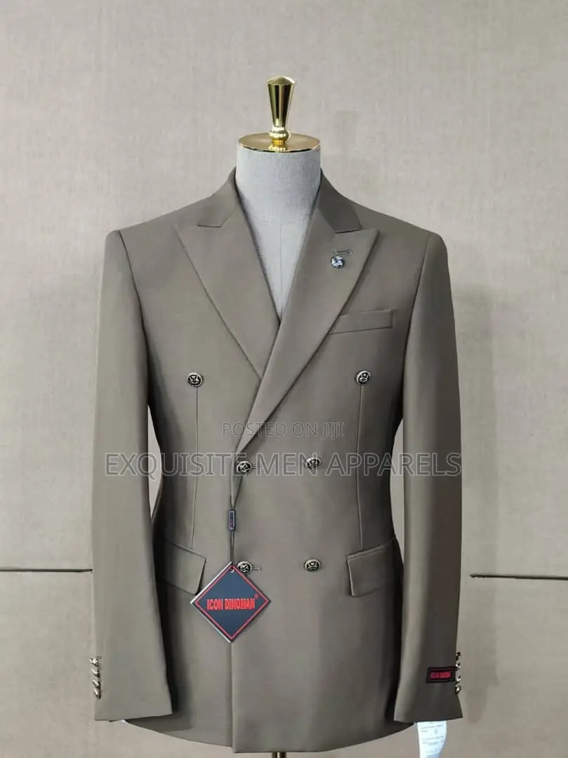 High Quality Turkish Bespoke Double Breasted Men’S Suit