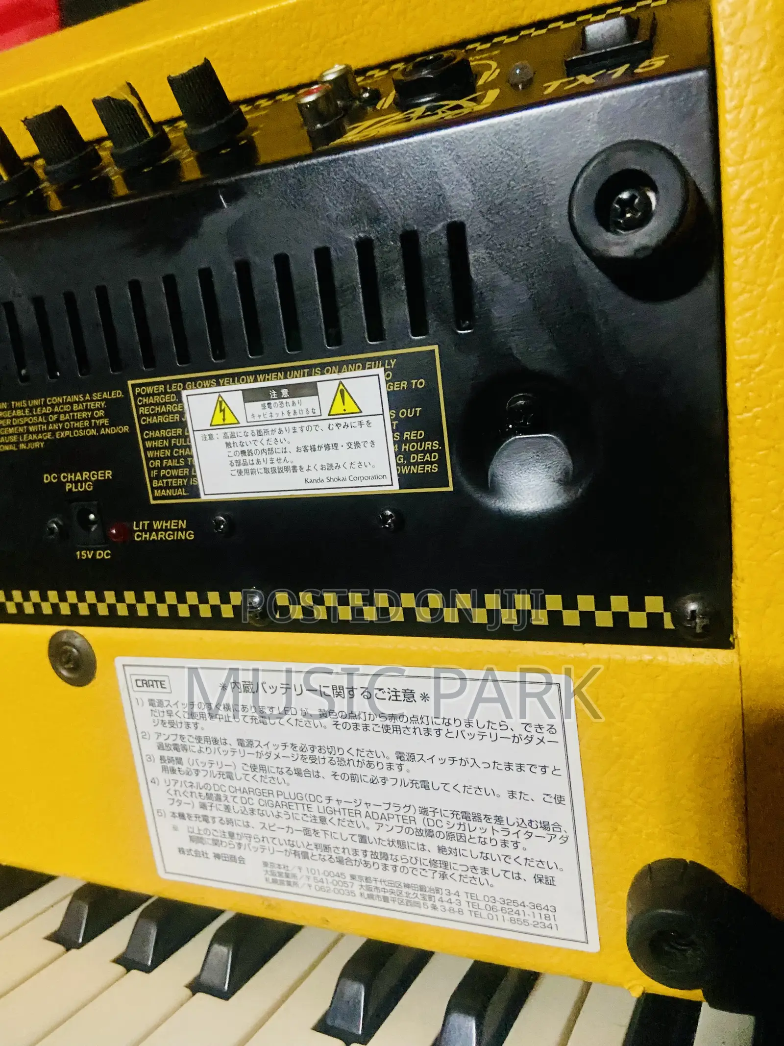 Rechargeable Crate Tx15 Taxi Battery Power Instrument/Microphone Combo