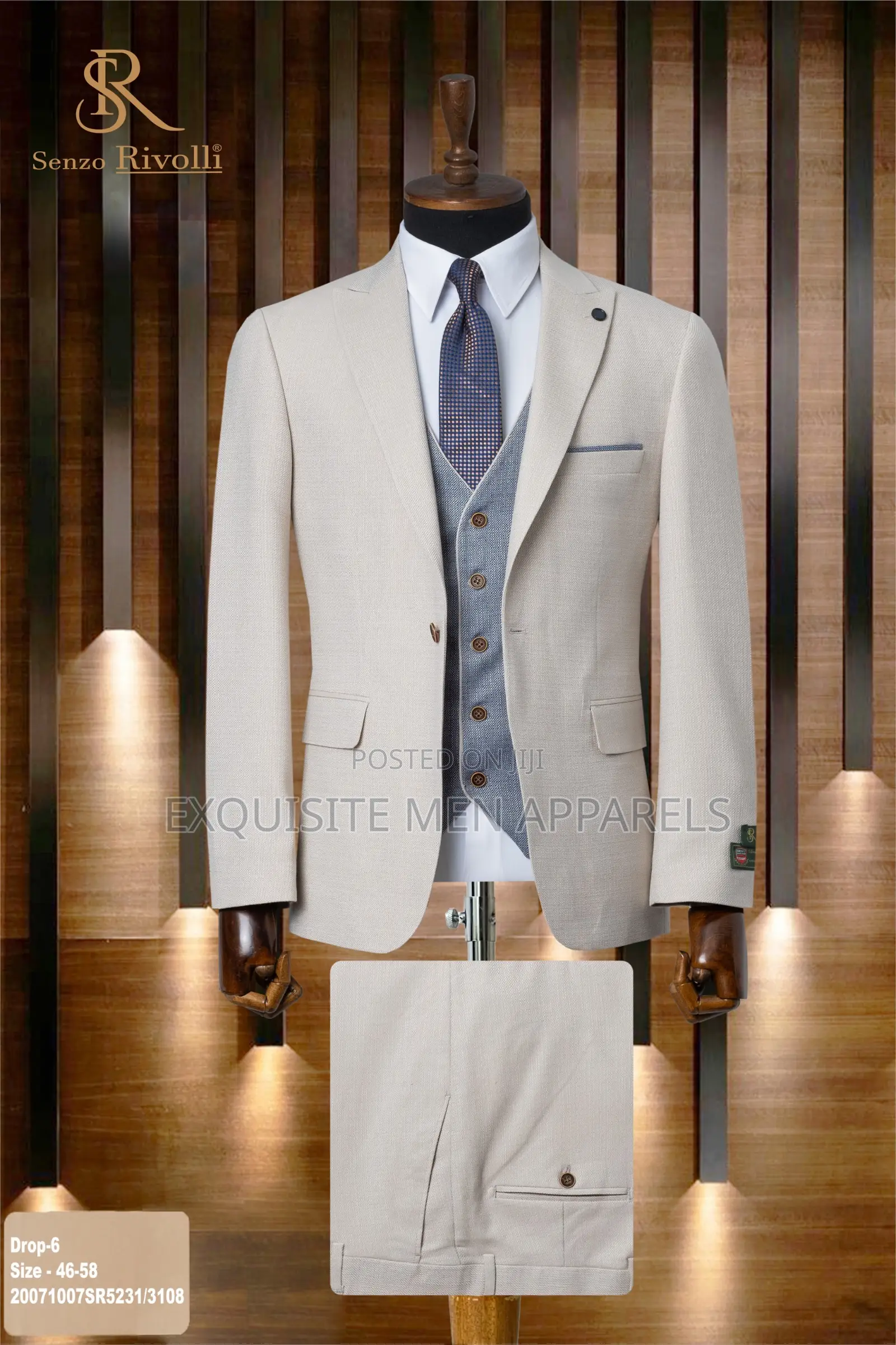 Latest Designers Senzo Turkish Men’S Suit