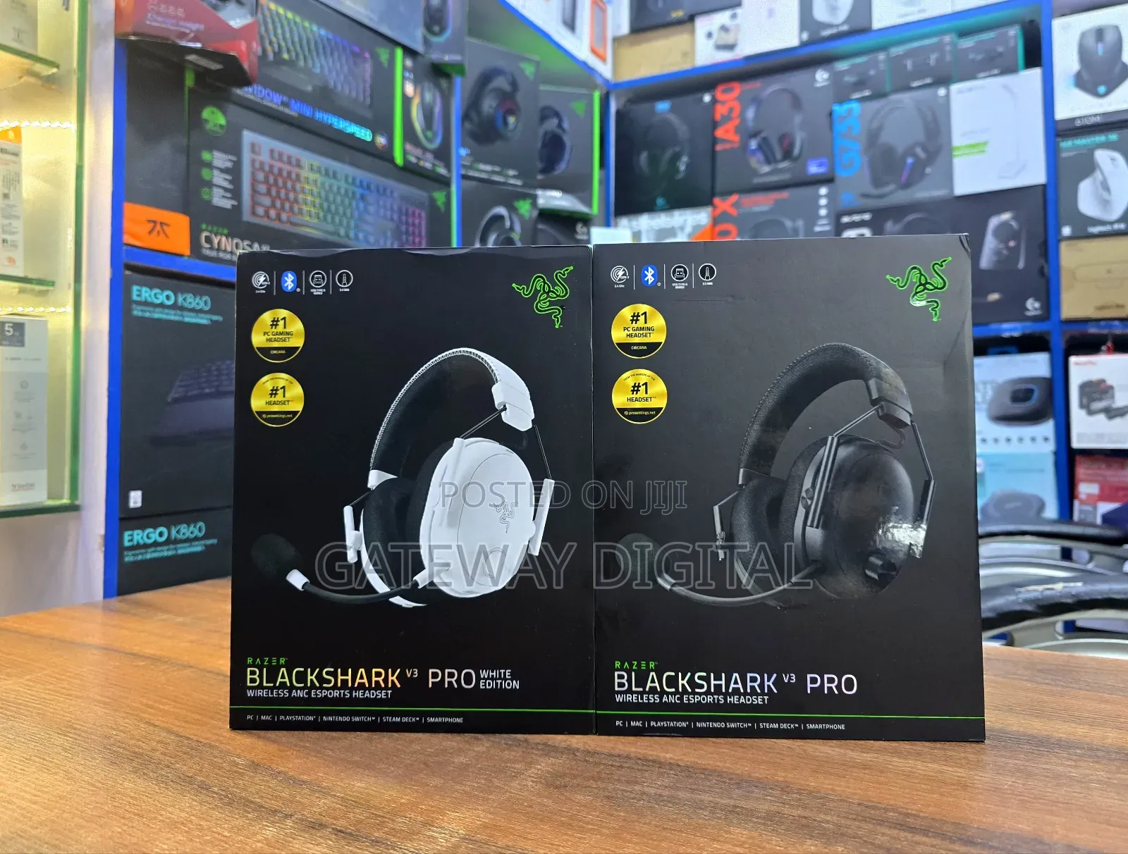 Razer Blackshark V3 Pro Wireless Bluetooth Anc Gaming Headset
