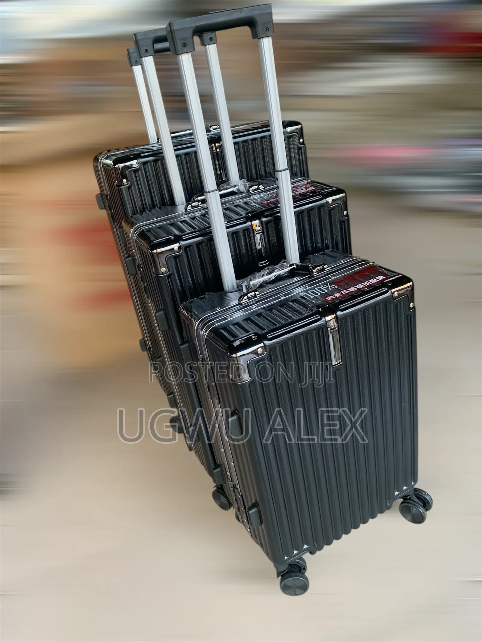 Aluminum 3 in 1 Travel Luggages