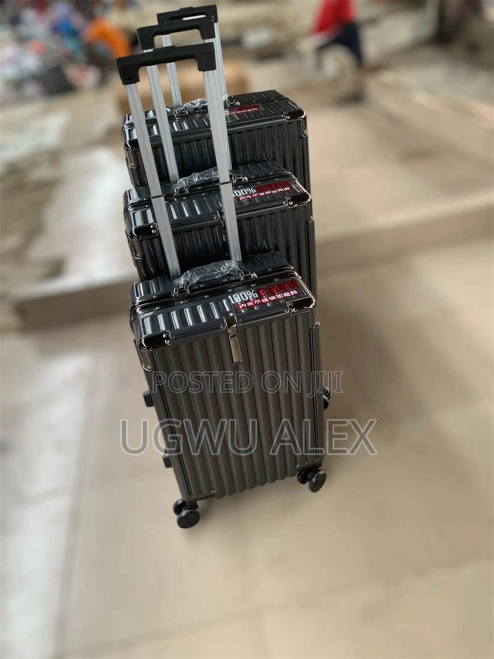 Aluminum 3 in 1 Travel Luggages