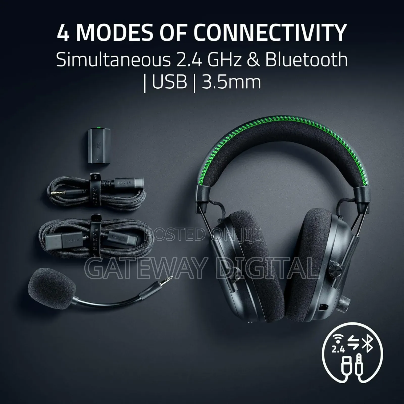 Razer Blackshark V3 Pro Wireless Bluetooth Anc Gaming Headset