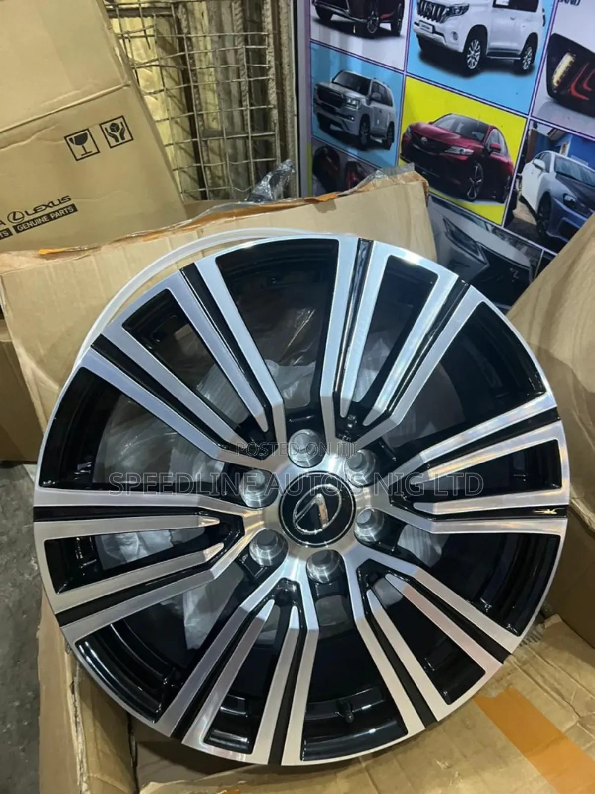 Complete Set Of Rims Lexus Lx600 2023/2025 Model
