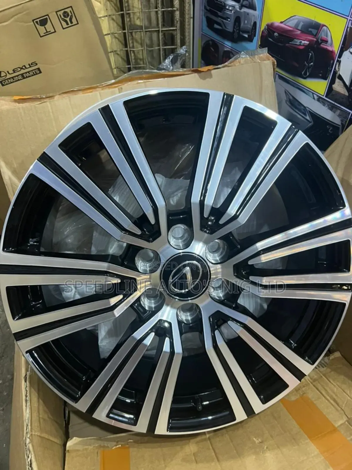 Complete Set Of Rims Lexus Lx600 2023/2025 Model