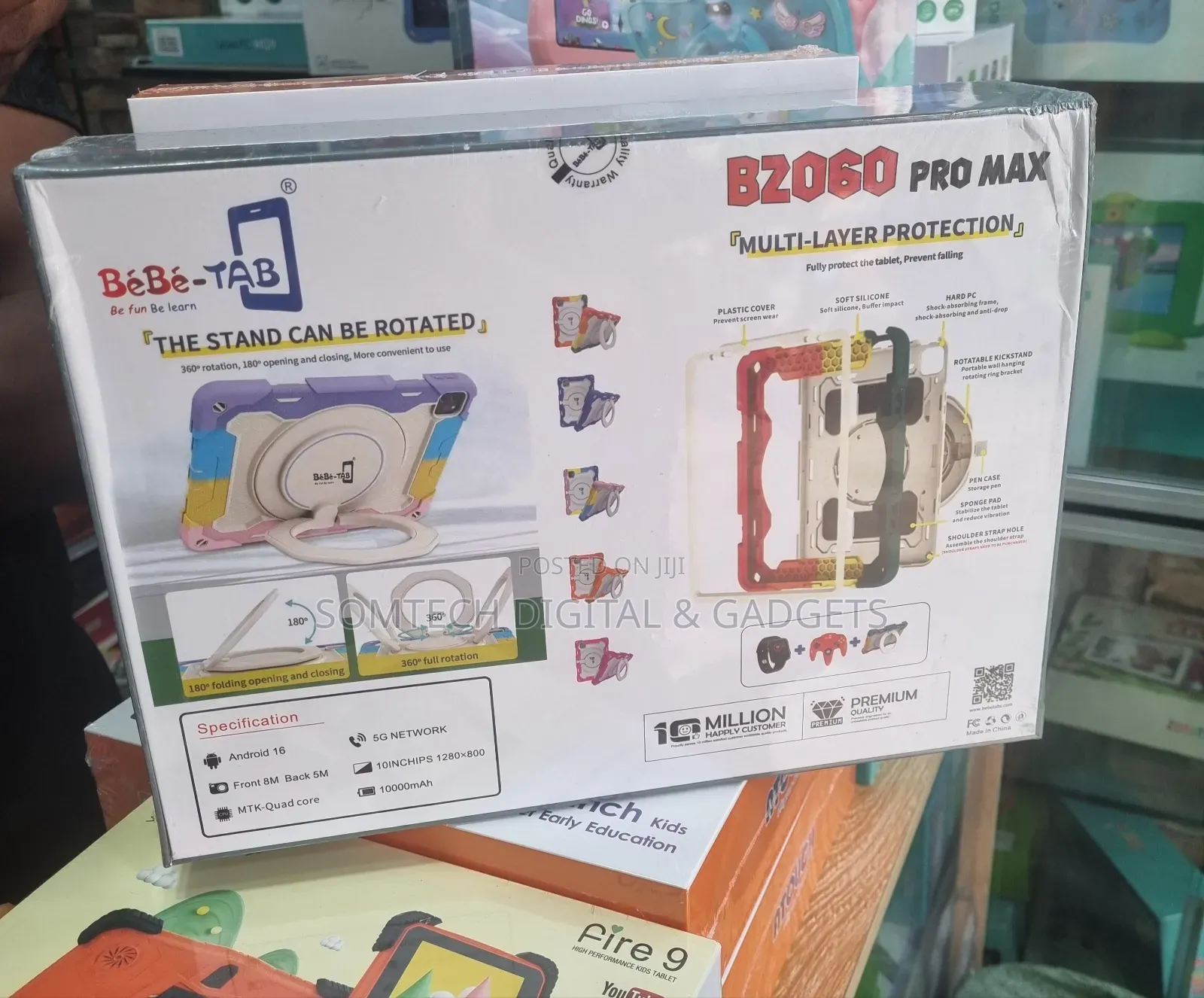 Children's Educational Tablet Bebe B2060 Pro Max 8gb 256gb
