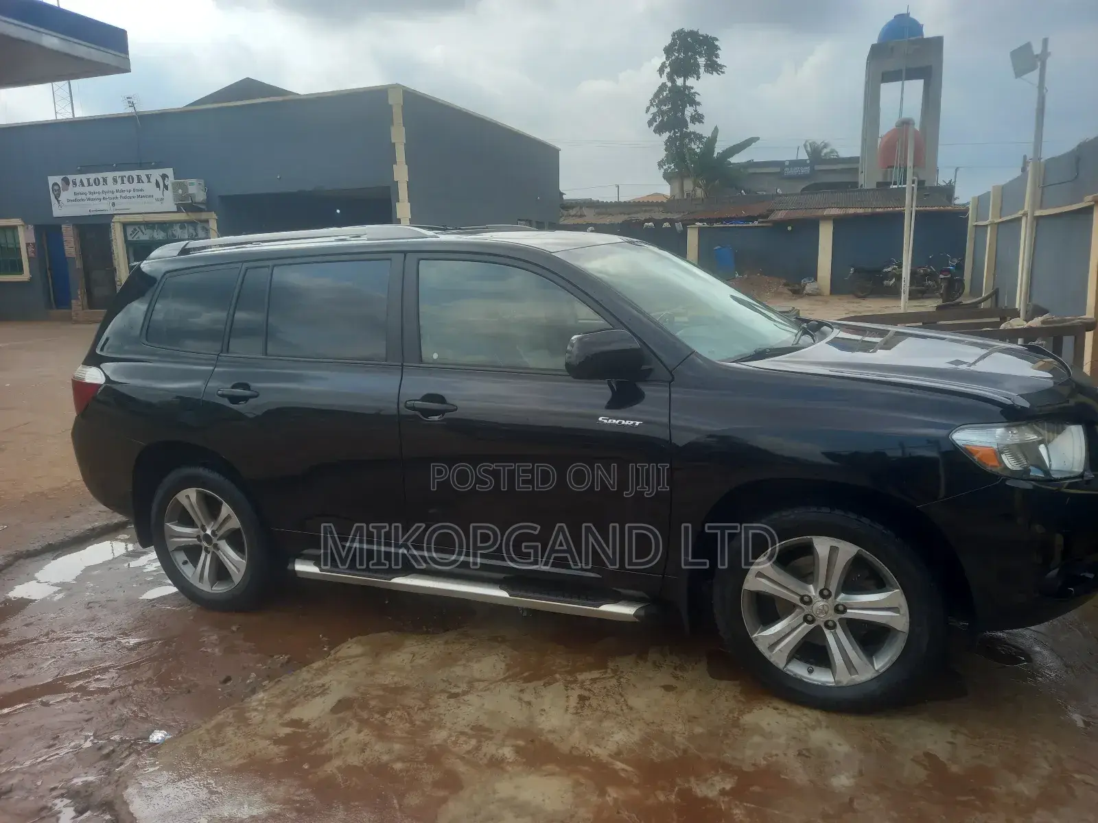 Toyota Highlander Sport 2010 Black