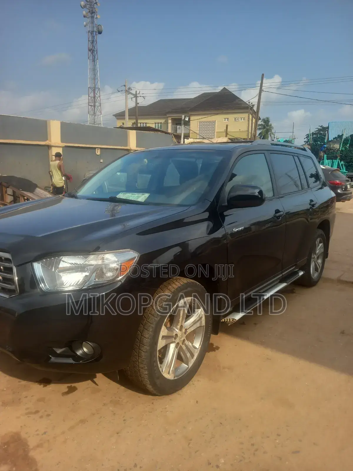 Toyota Highlander Sport 2010 Black