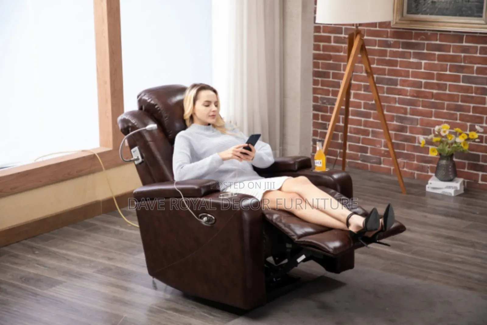 Classic Unique Home and Cinema Chair With Sensor Light