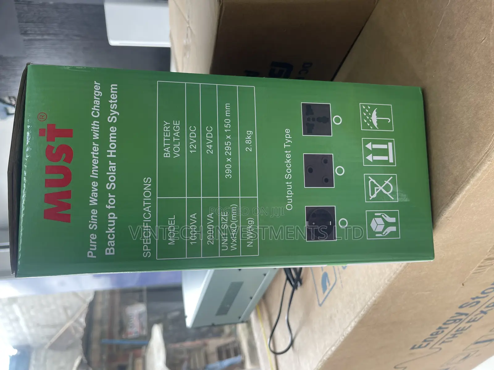 Must 1kva/12v Hybrid Inverter With 45a Charge Controller
