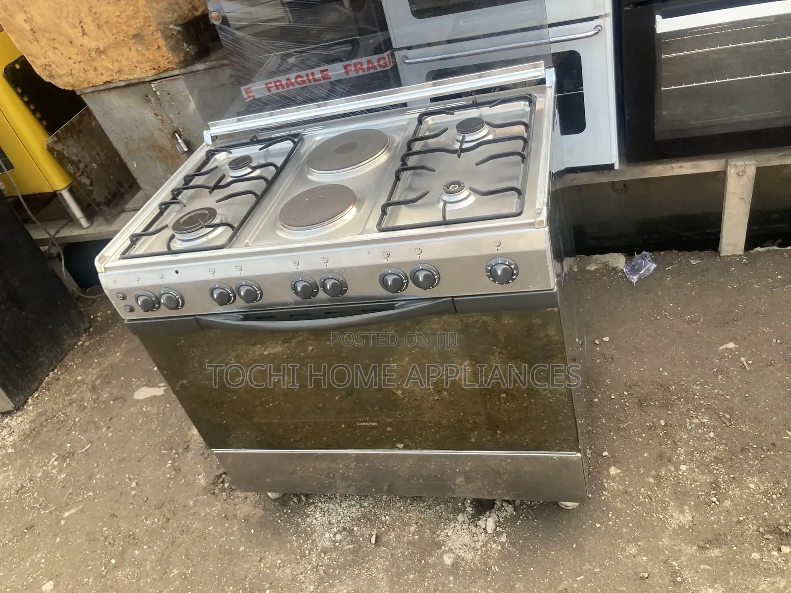 90cm Six Burner Gas Cooker