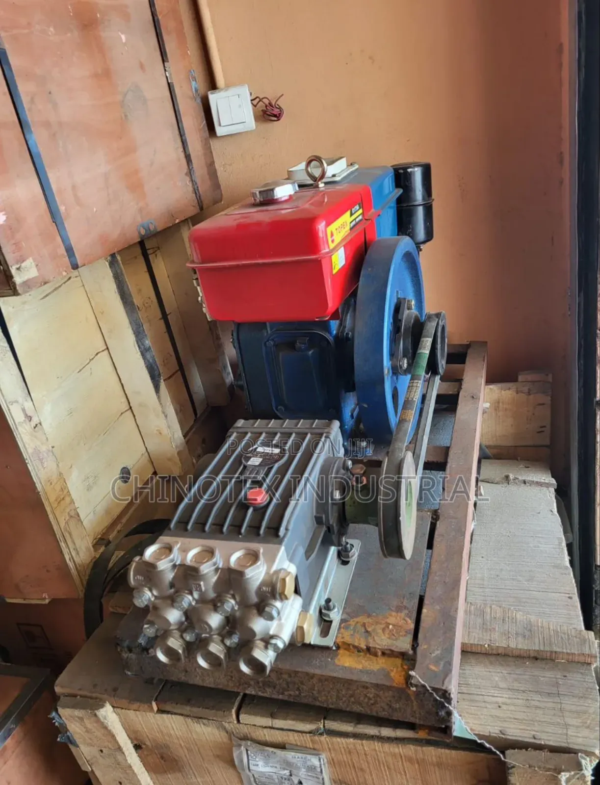 Diesel Engine Washing Bay High Pressure Washer