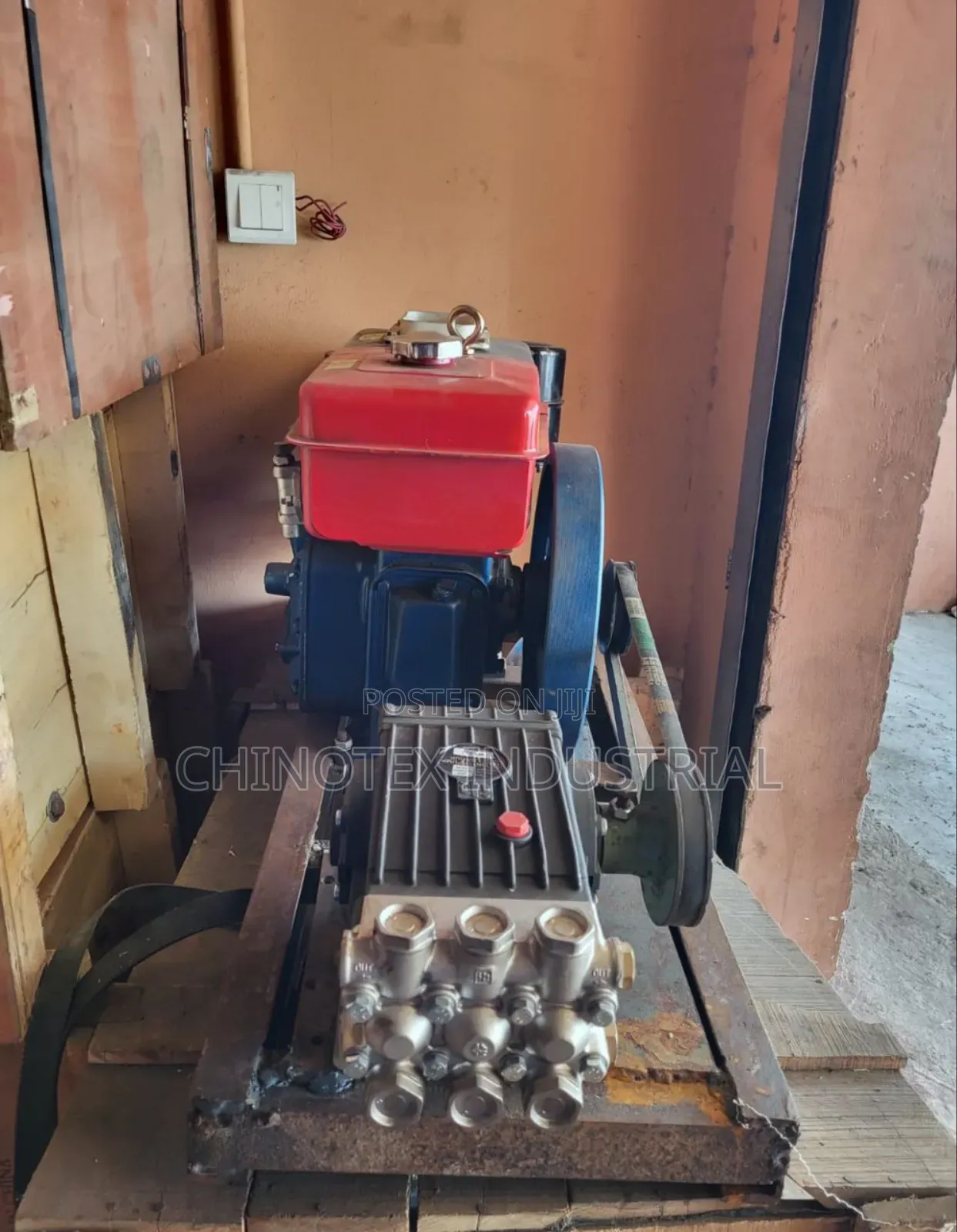 Diesel Engine Washing Bay High Pressure Washer
