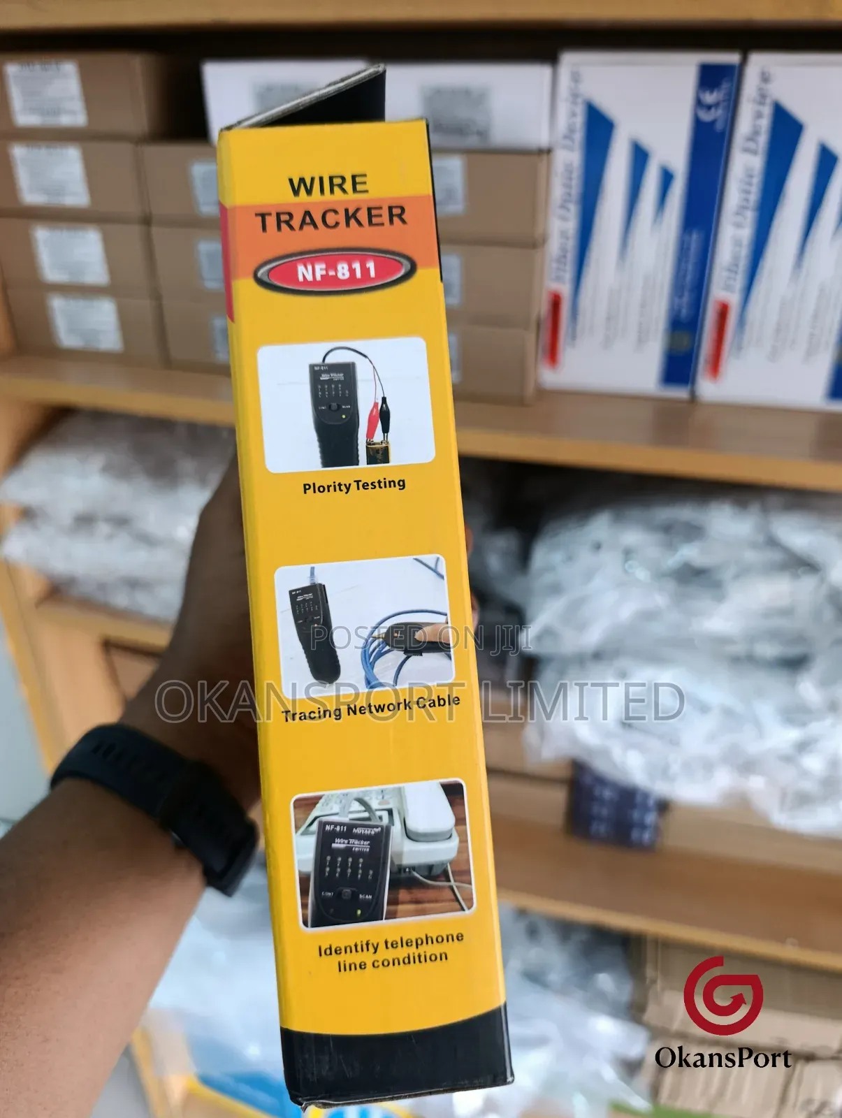 Wire Tracker Nf-811 – Rj45/Rj11 Cable Tester Toner Probe Kit