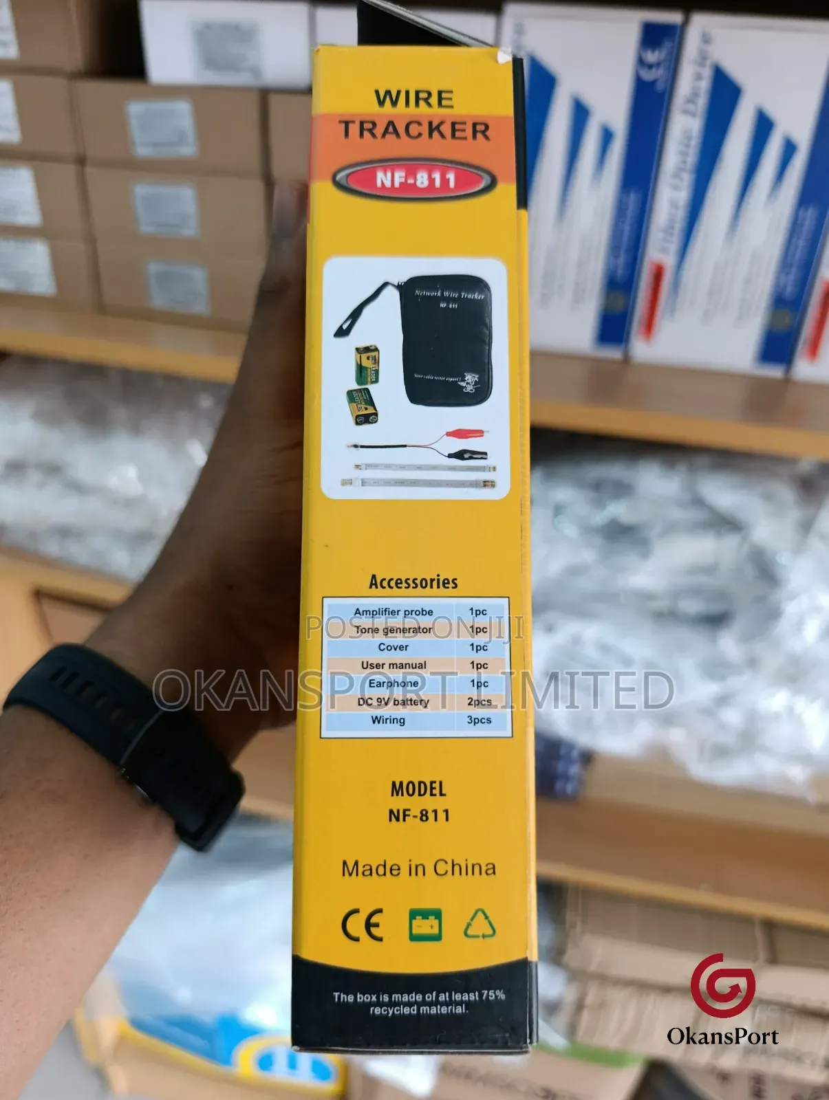 Wire Tracker Nf-811 – Rj45/Rj11 Cable Tester Toner Probe Kit